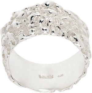 FARIS Silver Roca Band Ring