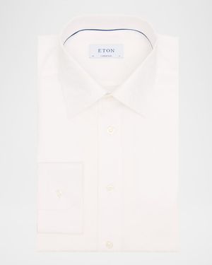 Men's Evening Floral Jacquard Contemporary-Fit Dress Shirt
