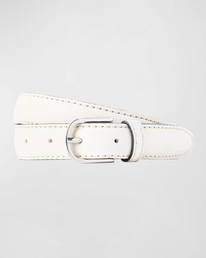 Slim Trouser Leather Belt