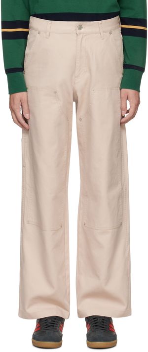 Tommy Jeans Pantalon menuisier beige