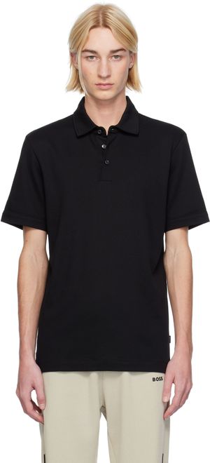 BOSS Black Three-Button Polo