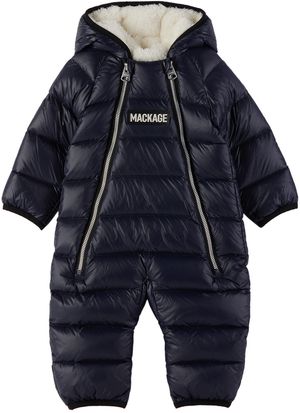 MACKAGE Bébé | Habit de neige Bambi bleu marine rembourré en duvet