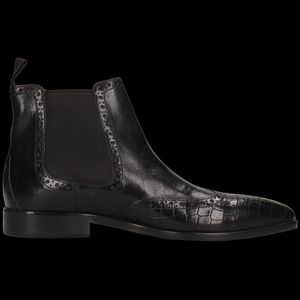 Melvin&hamilton - Bottines en cuir - Taille 47 - Noir