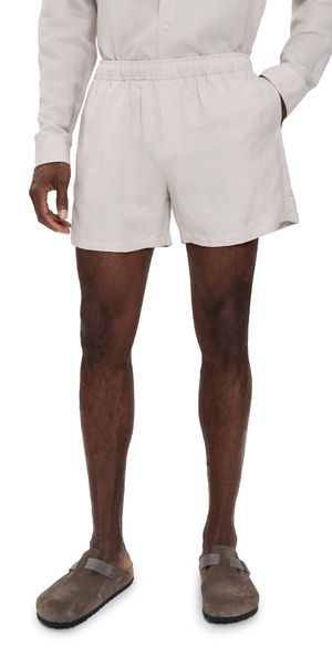 AUTO-REPLY Linen Shorts 4.75 Sand XL