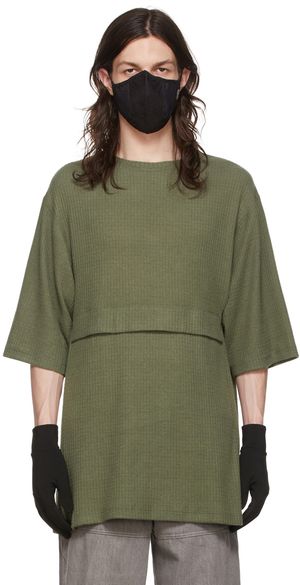 BRYAN JIMENÈZ SSENSE Exclusive Green T-Shirt