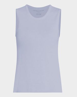Machine-Washable Cashmere Sleeveless Sweater