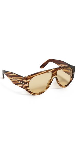 Tom Ford Bronson Sunglasses Havana One Size