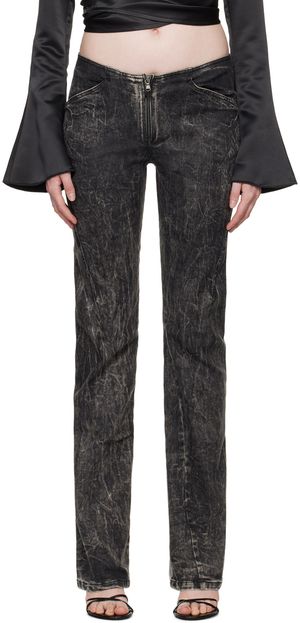 ioannes Black Elevated Jeans