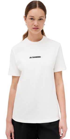Jil Sander Short Sleeve T-Shirt Porcelain XS