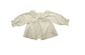 Louis Louise - Seconde Main - Blouse bébé blanc - 6 mois - Taille 6M - Blanc