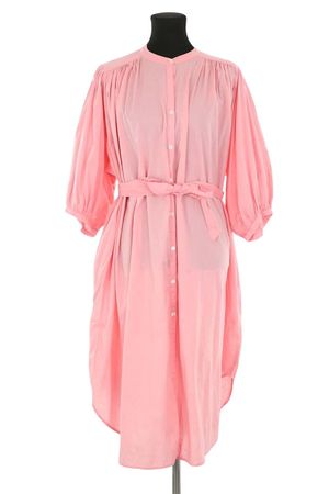 Bellerose - Seconde Main - Robe en coton - Taille S - Rose