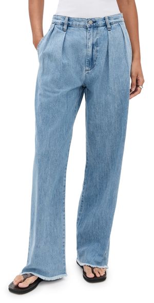 Denimist Blair Double Pleated Pants Stone Wash Blue 26