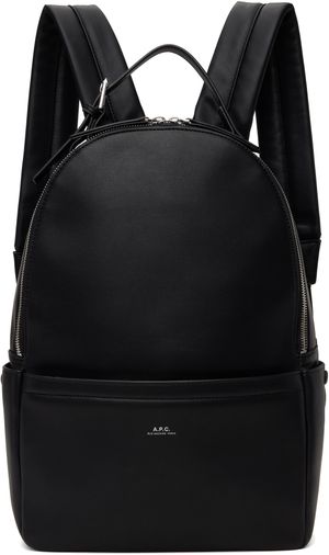 A.P.C. Black Nino Backpack