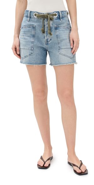 Free People Moxie Shorts Truest Blue 27