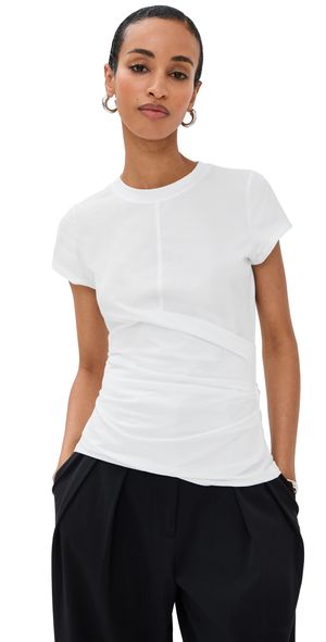 3.1 Phillip Lim Draped T-Shirt White S