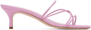 Manolo Blahnik Mules Ninfemu roses