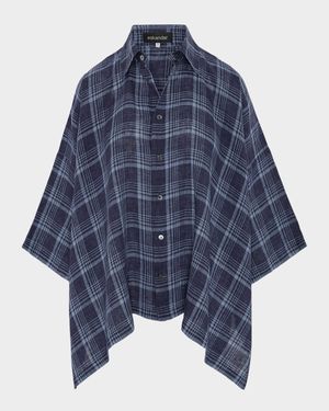DPS Short-Sleeve Shirt With Collar (Mid Plus Length)