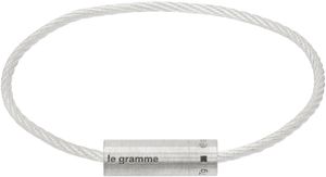 Le Gramme Silver Cable 'Le 7g' Bracelet