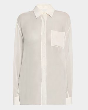Nesson Sheer Oversized Shirt