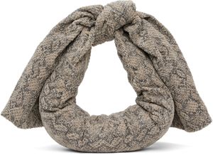 STRONGTHE Beige Padded Wraparound Waist Bag