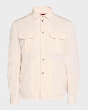 Men's Full-Zip Shirt Jacket