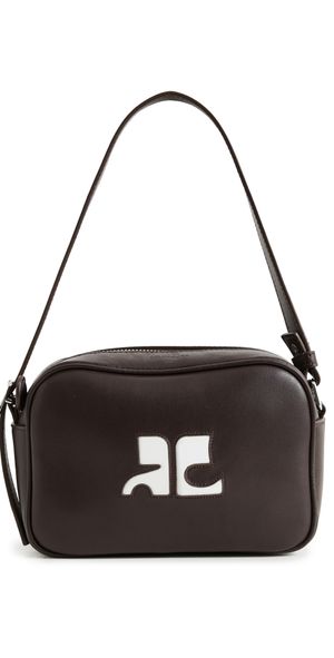 Courrèges Re Edition Camera Bag Chocolate One Size