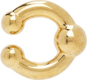Jean Paul Gaultier Gold 'The Piercing' Ear Cuff