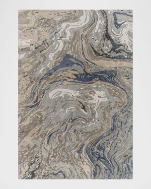 Kavita Hand-Tufted Rug, 6' x 9'