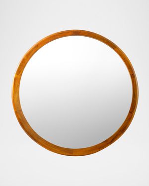 Brisbane Brown Mango Wood Frame Mirror