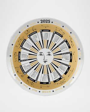 2025 Calendar Wall Plate
