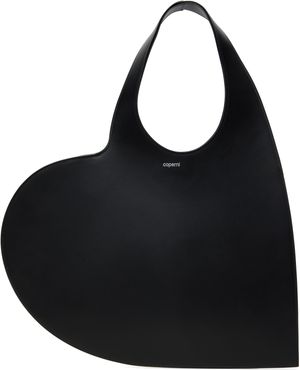 Coperni Cabas en forme de cœur noir