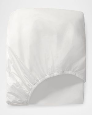 Percale King Fitted Sheet