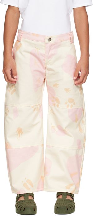 Collina Strada SSENSE Exclusive Kids Beige Stomp Trousers