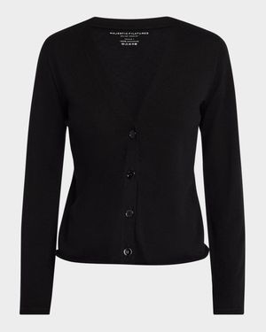 Machine Washable Cashmere Cardigan
