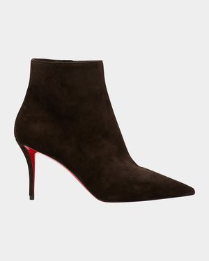 80mm Miss Z Suede Booties