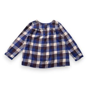 Bonpoint - Seconde Main - Blouse enfant bleu - 3 ans - Taille 3A - Bleu