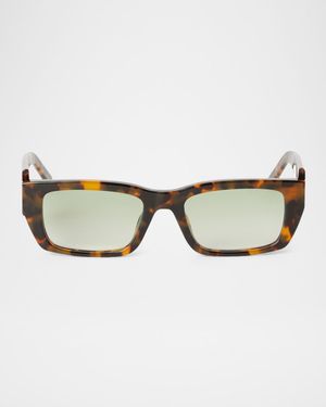 Palm Rectangle Acetate Sunglasses