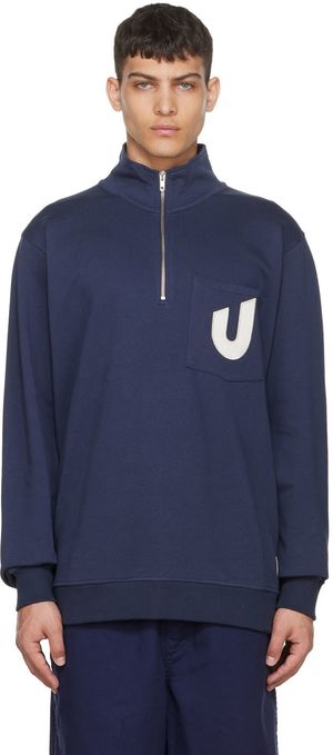 YMC Navy Umbro Edition Sweatshirt
