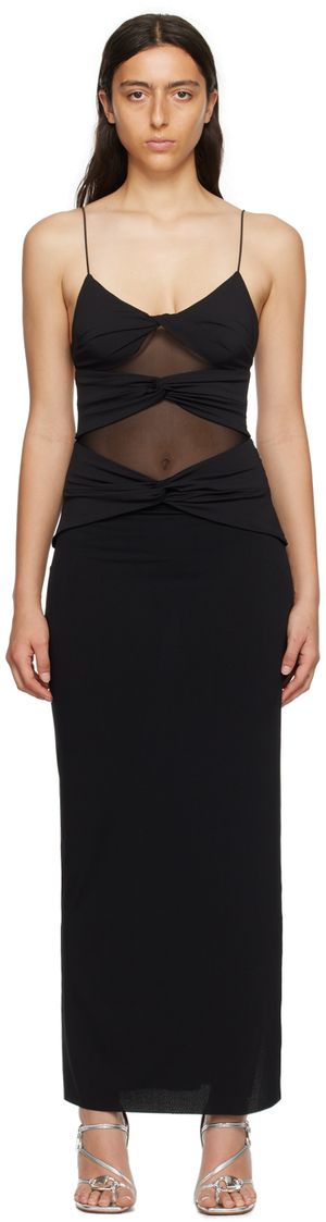 BEC + BRIDGE Black Montana Maxi Dress