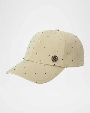 Tiger Strass Cotton Baseball Cap
