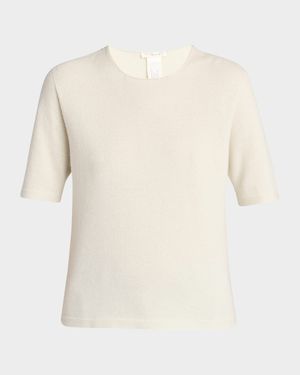 Ipar Short Sleeve Cashmere Top