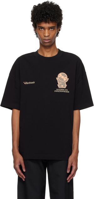 Carhartt Work In Progress Black Harttronix T-shirt