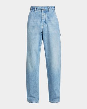 Men's New Eco Wash Denim Carpenter Pants