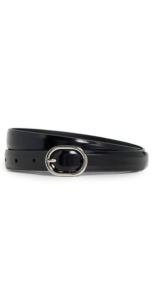 Vince 20mm Fe Spazzolato Belt Black/Palladium M