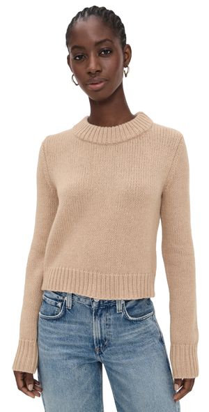 La Ligne Solid Mini Marin Sweater Camel XL