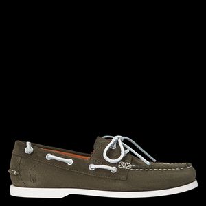 Polo Ralph Lauren - Mocassins en cuir velours - Taille 45 - Marron