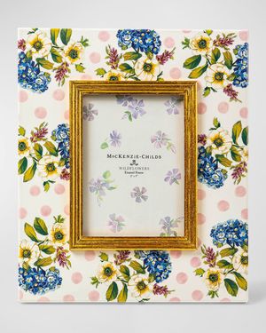 Wildflowers Enamel Frame, 5" x 7"