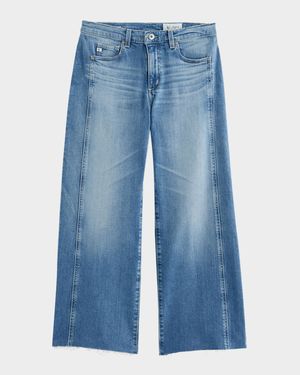 Saige Wide-Leg Crop Jeans