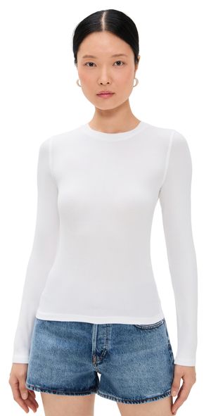 FRAME The Rib Crew Black XS