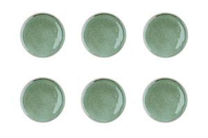 Bjorn - Assiette magma ø20cm - 6 pièces - cobalt - Taille Unique - Vert